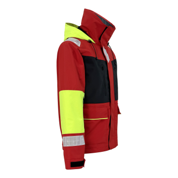 Waterproof Windproof Breathable Custom Jacket with Multiple Pockets - Plus Size Men's Outdoor Sailing Jacket