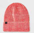 Cappello da berretto a maglia invernale da donna con le donne con strisce