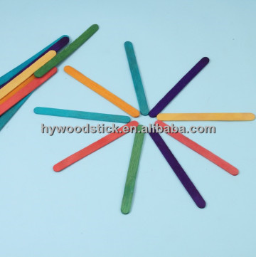 2016 Factory price Disposable Colorful Wooden stick For family DIY