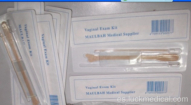 Kit de prueba de prueba de PAP ginecológica estéril estéril desechable