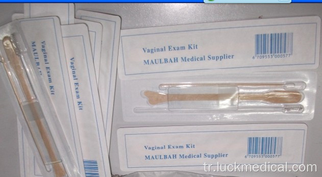 Tek kullanımlık tıbbi steril jinekolojik PAP smear test kiti