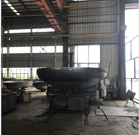 carbon steel dish head