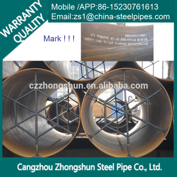 API 5L ssaw pipe for pilling made in china