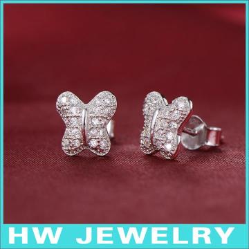 HWME275 silver earrings fashion
