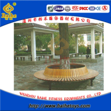 Outdoor Wood Round Tree Bench (BHD 17405)