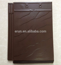 Professional glazed clay roofing tiles, colored porcelain building material