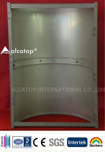 arc solid aluminium panel