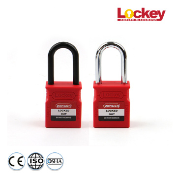 Lockey 38mm Steel Shackle Safety Padlock