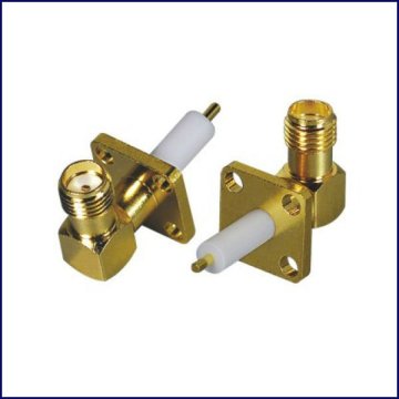 rf sma coaxial right angle connectors for cable