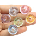 Light Color Transparent Glitter New Charm Resin Beads Slime For Handmade Craftwork Decor Charms Jewelry DIY Bracelet