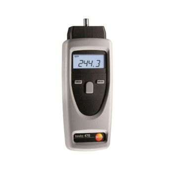 Testo 470 Photo/Contact Tachometer 100,000 RPM