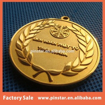 alibaba China wholesale new product high quality metal custom golden name medal