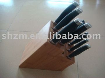 knife block,bamboo knife block,