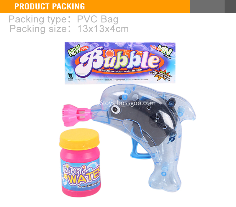 summer dolphin bubble gun