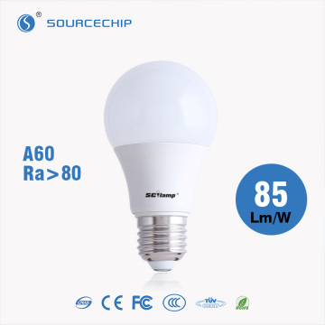 Supply high bright A60 7w LED bulb
