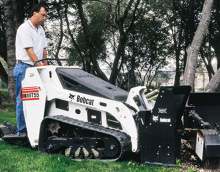 Mini Track Loader Grading Machine