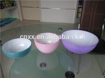Double wall PS salad bowl, Double Deck PS Salad Bowl, Double color Salad Bowl