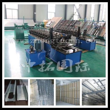 galvanized c u channel steel making machine/ C U channel making machine