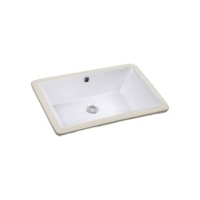 Customized Under Counter Ceramic Undermount Sink Bathroom Vanity Basin