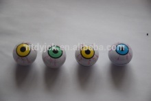 Plastic toy eyes bloodshot colorful moving eyes