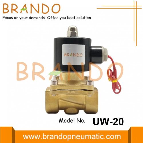 Elettrovalvole a solenoide a membrana NBR UW-20 da 3/4 &#39;&#39;