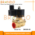 3/4 &#39;&#39; Elektrikli Pirinç Solenoid Valf Su 24VDC 2W200-20