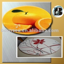 oval stretched canvas