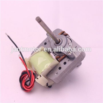 two side shaft shaded pole motor