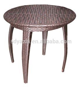 aluminium picnic table in wicker