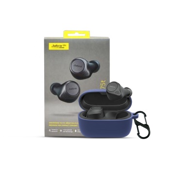 Jabra Elite Active 75T Silicone Rubber Protective Case Cover