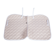 High Quality Satin Jumping Quilted Saddle Pad