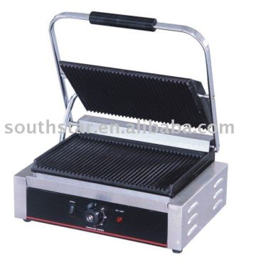 Electric big contact grill single