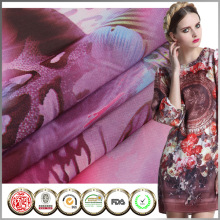 Top quality Garment use digital printed silk chiffon fabric