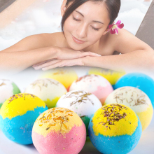 High Quality Multicolor Dry Bath Bomb