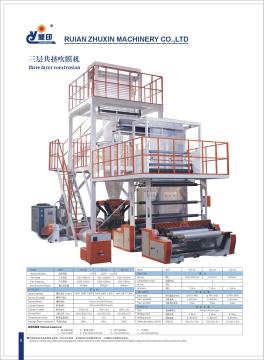 three layer coextrusion  machine