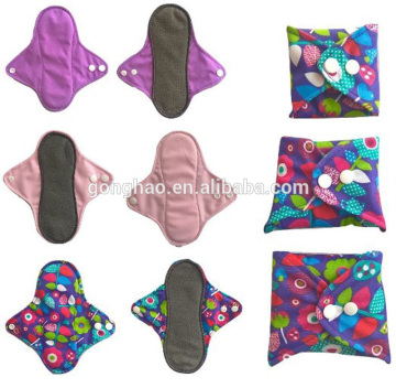 Organic Bamboo Washable Menstrual Pads Healthy Bamboo Sanitary Pads