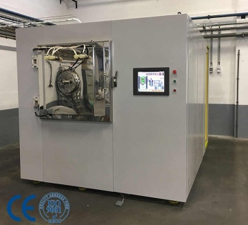 Multi-Arc PVD Coater for Display Racks