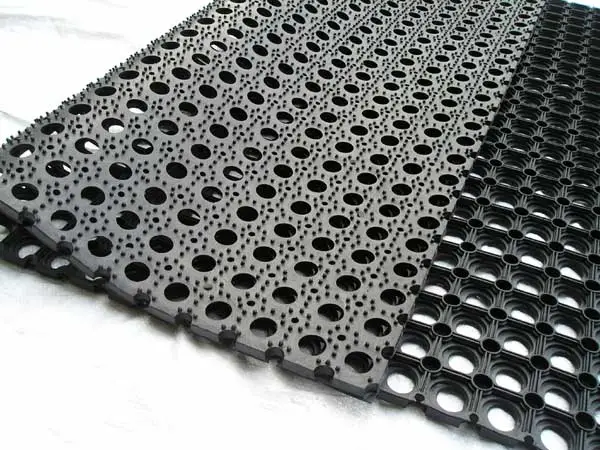 Drainage Rubber Hollow Mats, Rubber Kitchen Mats, Rubber Grass Mats