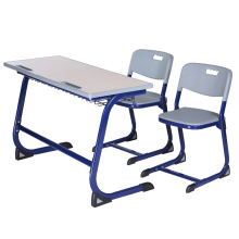 School Classroom Furniture Student Double Table and Chair
