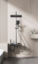 Modern Four Functions Rainfall Shower Complete Shower Set