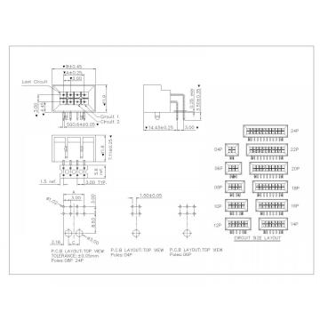 Serie connettore wafer Molex 3,00 mm 90 gradi