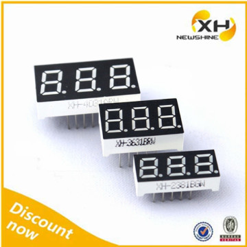 NEWSHINE FND XH-3631BOW 0.36 Inch LED Small Orange 7-Segment Display