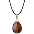 Howlite 25x35mm Teardrop Pendant Necklace women Men