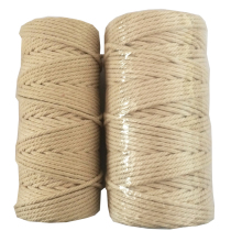 Cotton Macrame Cord, 3/4 Strand, 100% Cotton Rope, Macrame Twine