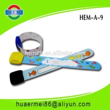 park&zoo pvc wristbands for lost kids