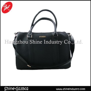 2015 famous brand handbag fashion black duffel bag