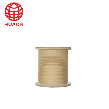 paper covered rectangular copper wire