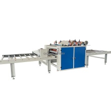 High Speed Automatic Wood Furniture Paper Sticking Machine