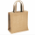 Personaliseer de groothandel in de lock edge jute handtas