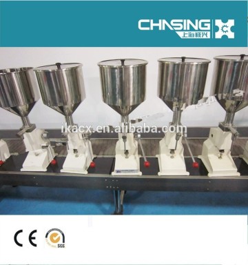 manual gluta wink white lotion filling machine